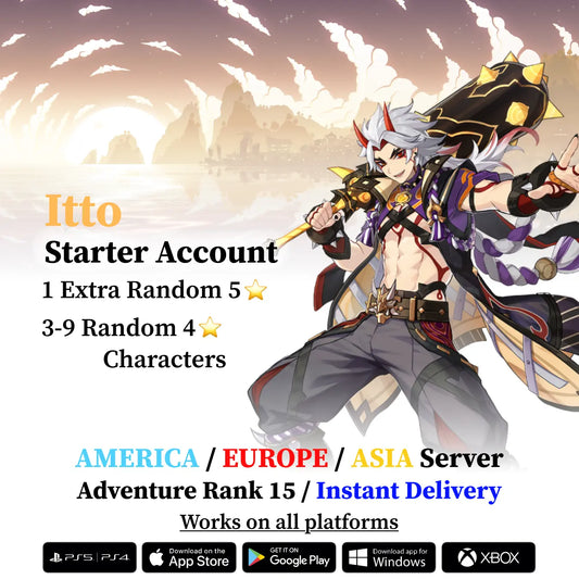 Itto Starter Account