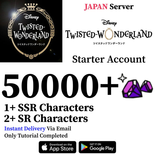 Disney Twisted Wonderland Starter Reroll Account Starter Reroll Account [Japan]