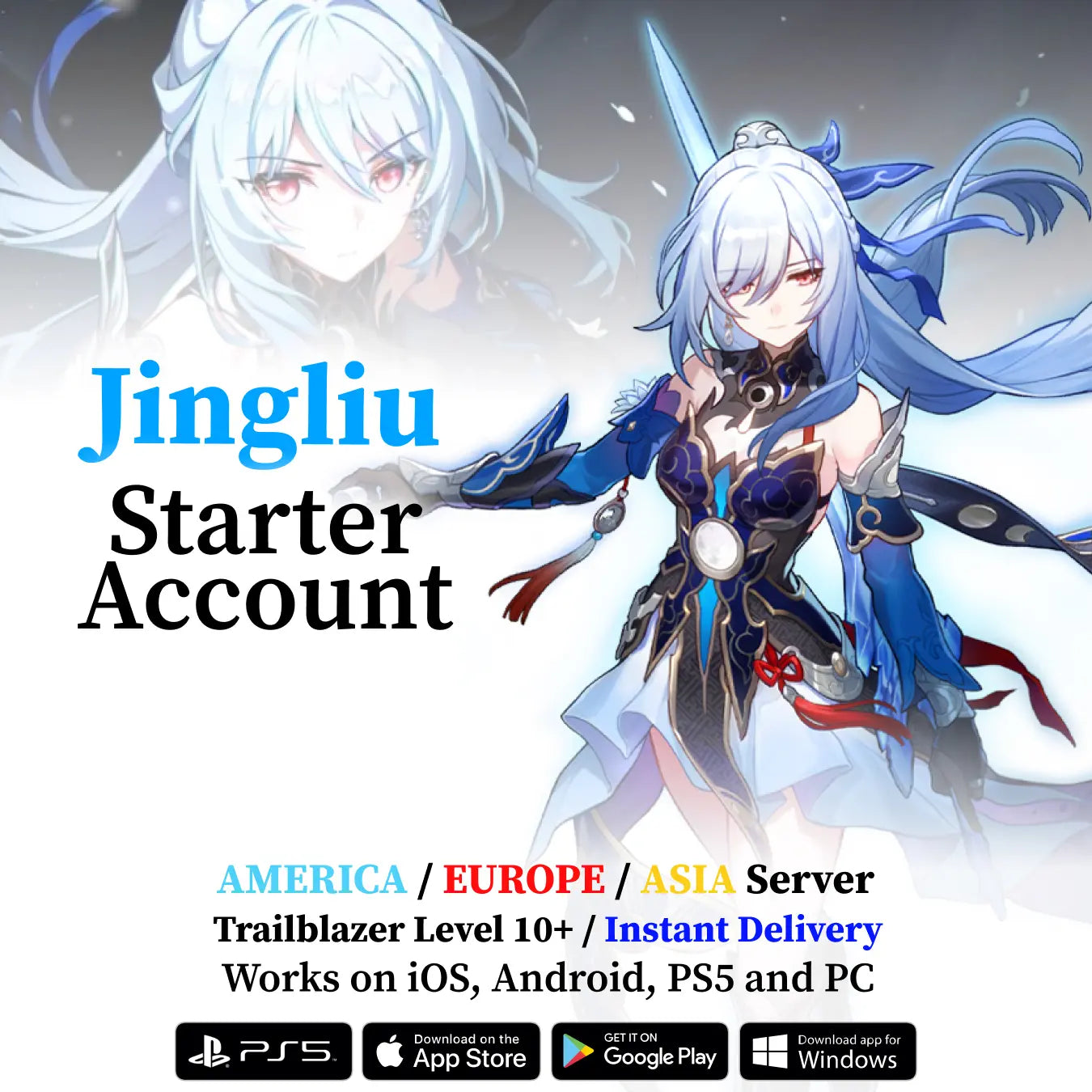 Jingliu Honkai Star Rail Starter Account