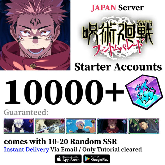 Jujutsu Kaisen Phantom Parade Premium Endgame Account