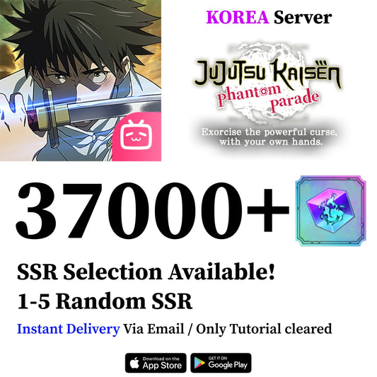 Jujutsu Kaisen Phantom Parade Reroll Account [KOREA]