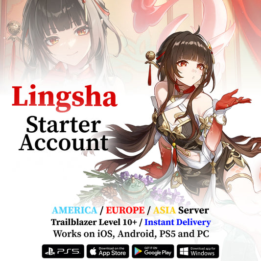 Lingsha Honkai: Star Rail Starter Account