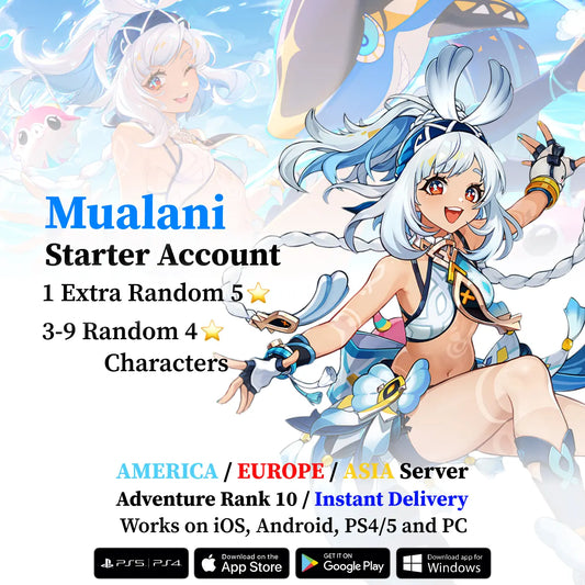 Mualani Starter Account