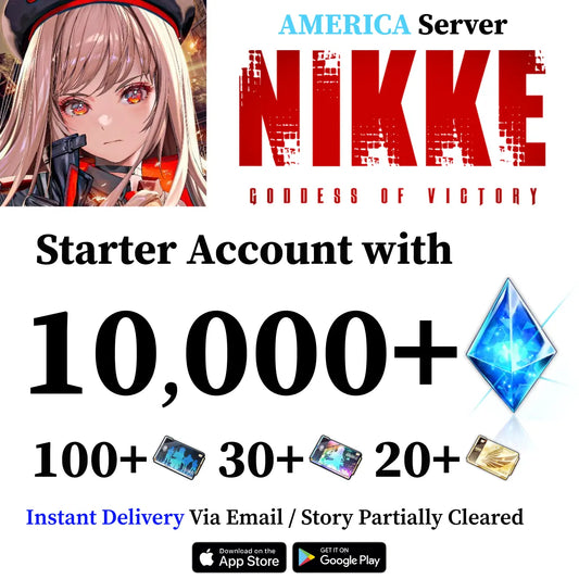 NIKKE Starter Reroll Account [AMERICA]