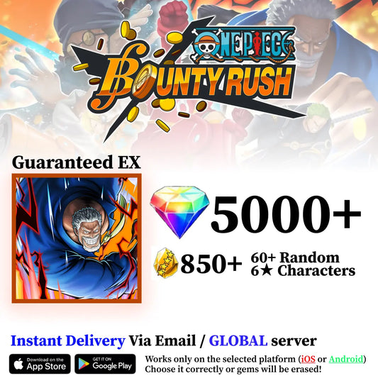 Garp OPBR Starter Reroll Account [Global]