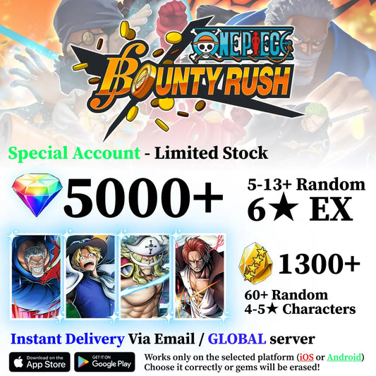 Special OPBR Reroll Account [Global]