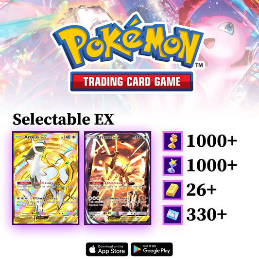 Arceus EX Triumphant Light Pokémon Pocket Account [GLOBAL]