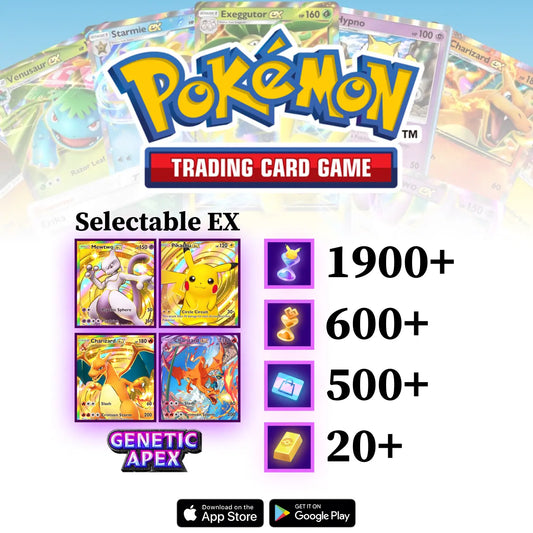 Genetic Apex Accounts Pokémon TCG Pocket