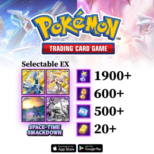 Space-Time Smackdown Account Pokémon TCG Pocket