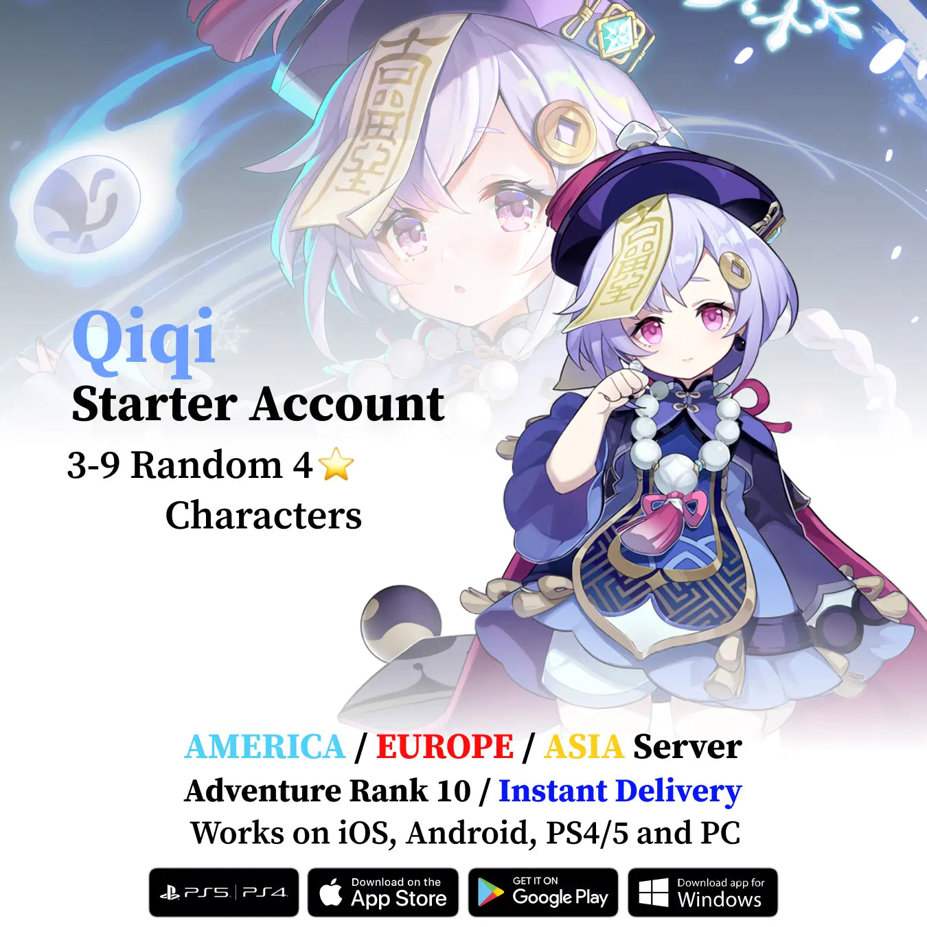 Qiqi Starter Account