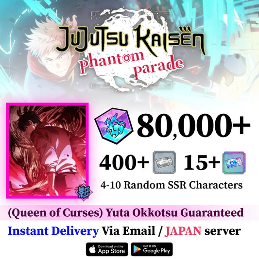 Yuta Okkotsu (Queen of Curses) Reroll Account Jujutsu Kaisen Phantom Parade [JAPAN]