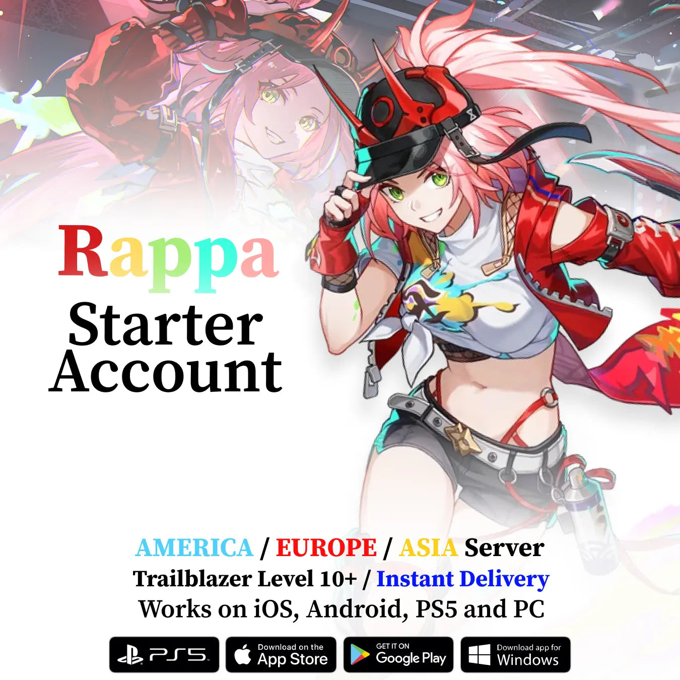 Rappa Honkai: Star Rail Starter Account