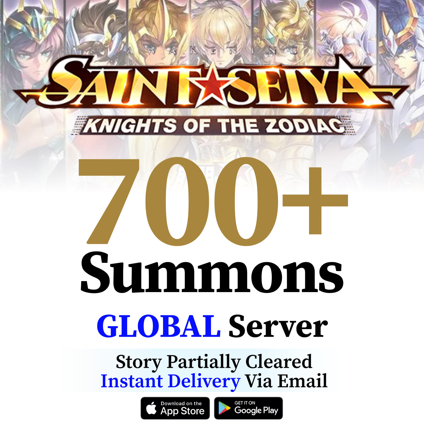 Saint Seiya Awakening Starter Account [GLOBAL]