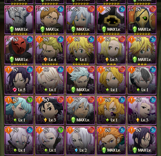 Seven Deadly Sins Grand Cross Special Account V2 [Global]