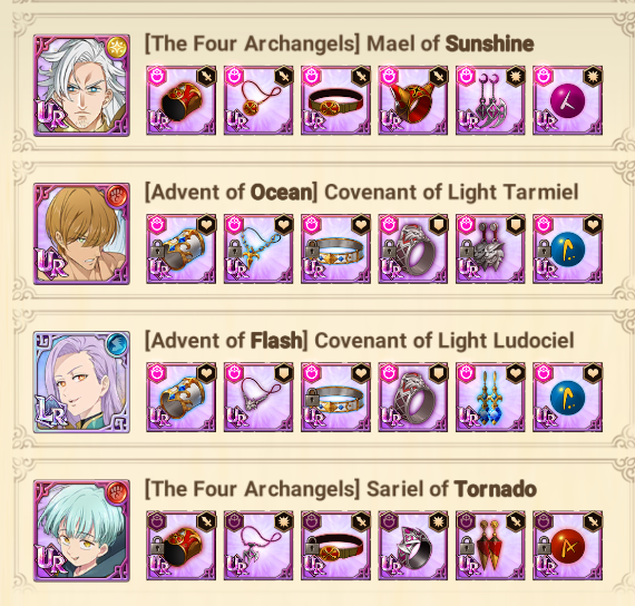 Seven Deadly Sins Grand Cross Special Account V2 [Global]