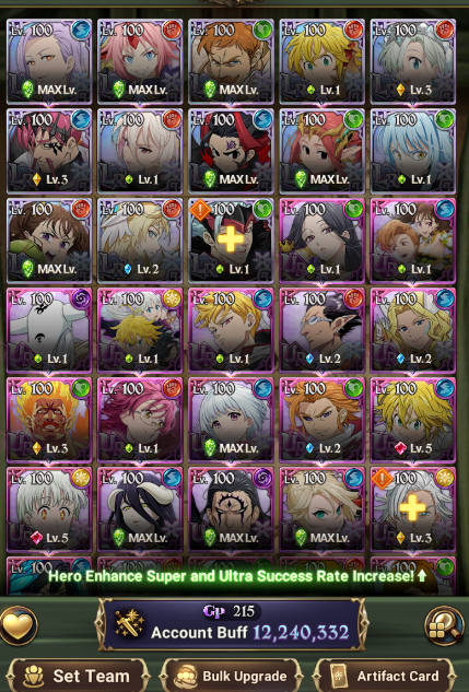 Seven Deadly Sins Grand Cross Special Account [Global]