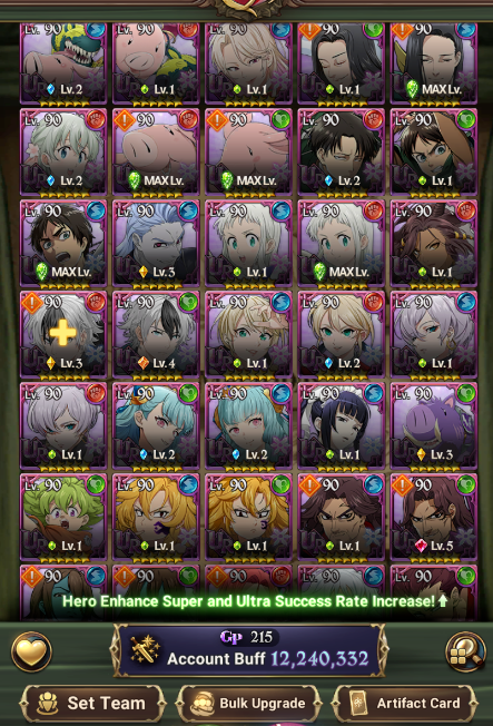 Seven Deadly Sins Grand Cross Special Account [Global]