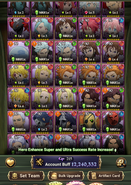 Seven Deadly Sins Grand Cross Special Account [Global]