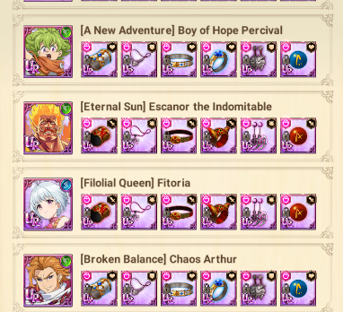 Seven Deadly Sins Grand Cross Special Account [Global]