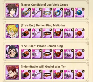 Seven Deadly Sins Grand Cross Special Account [Global]