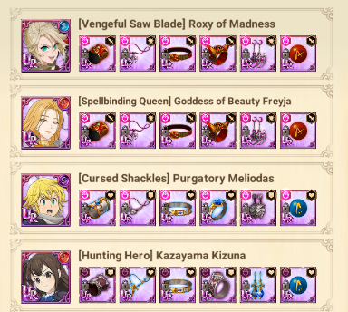 Seven Deadly Sins Grand Cross Special Account [Global]