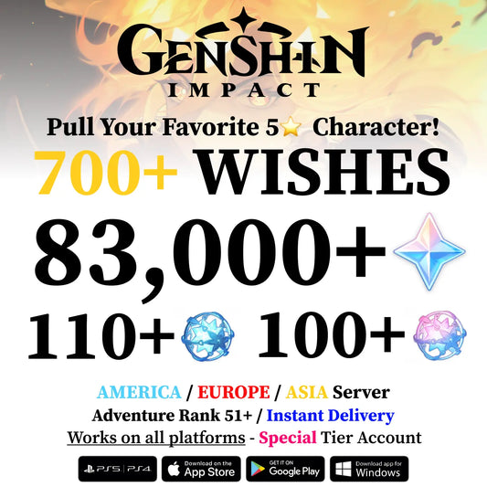 Genshin Impact Reroll Account - Special