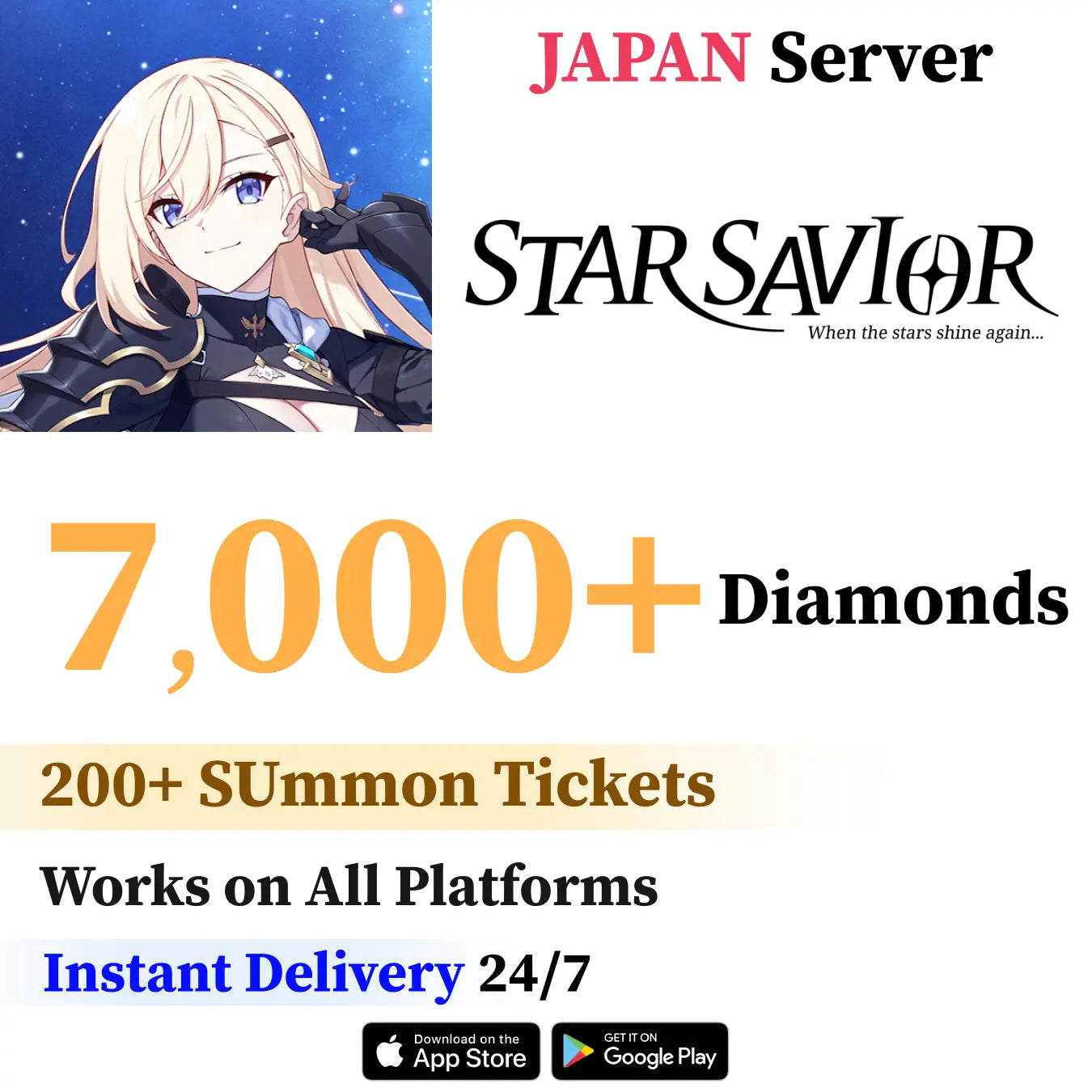 Star Savior Starter Account [Japan]
