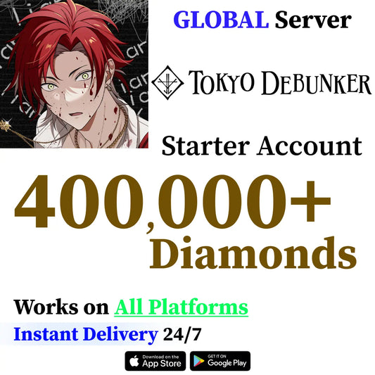 Tokyo Debunker Starter Account with Diamonds [GLOBAL]