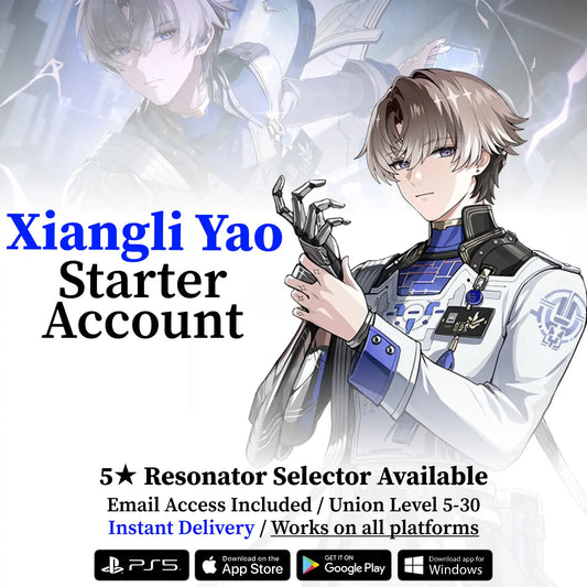 Wuthering Waves Xiangli Yao Starter Reroll Account