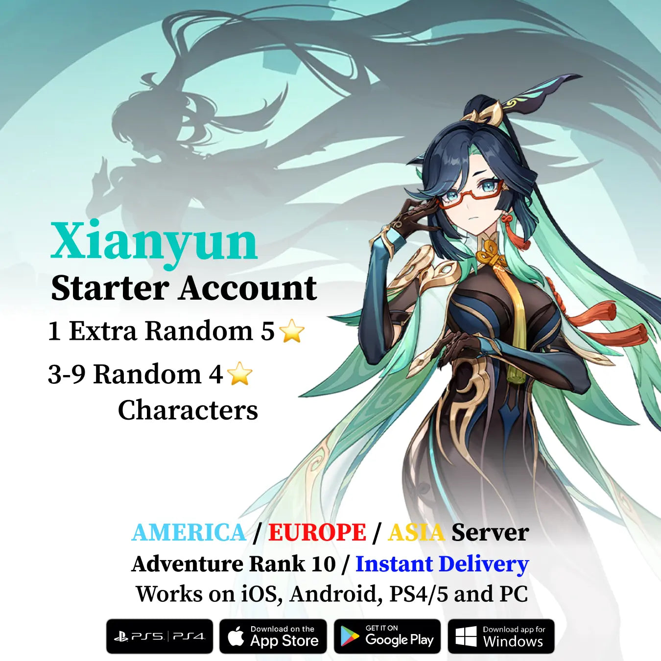 Xianyun Starter Account