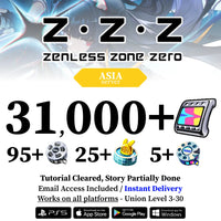 Zenless Zone Zero Jane Doe Reroll Account
