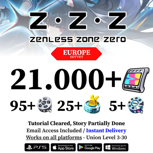 Zenless Zone Zero Reroll Account with Polychrome