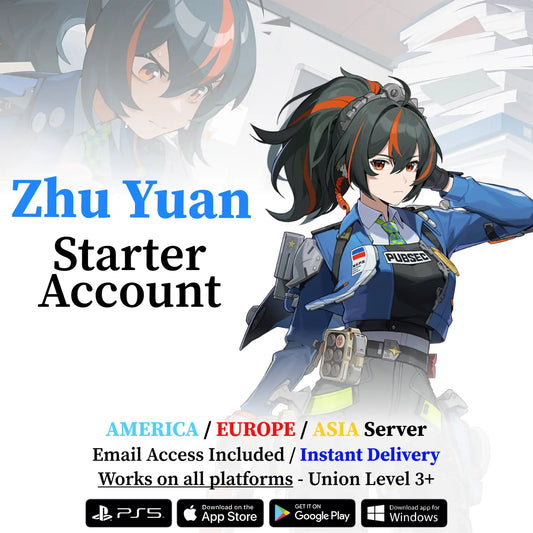 Zenless Zone Zero Zhu Yuan Reroll Account