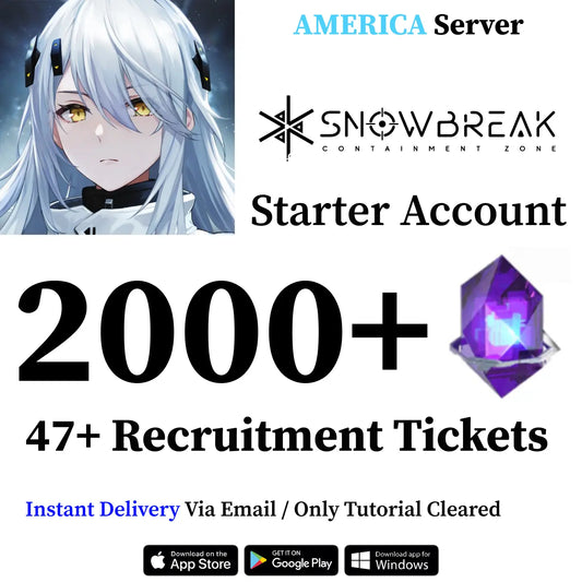 Snowbreak: Containment Zone Starter Reroll Account