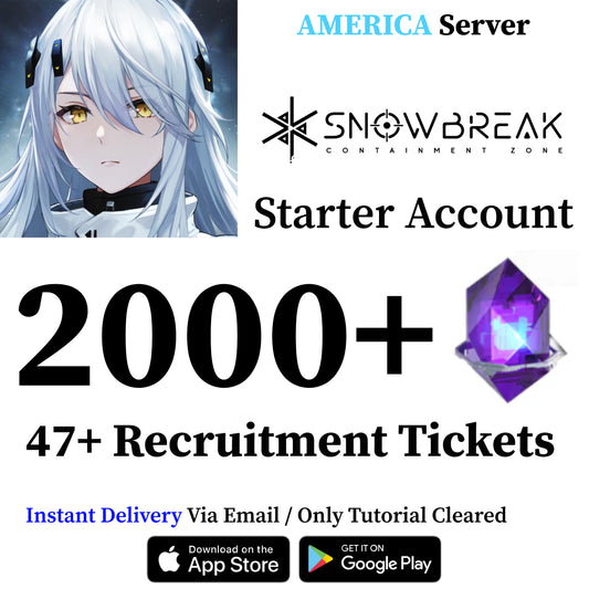 Snowbreak: Containment Zone Starter Reroll Account