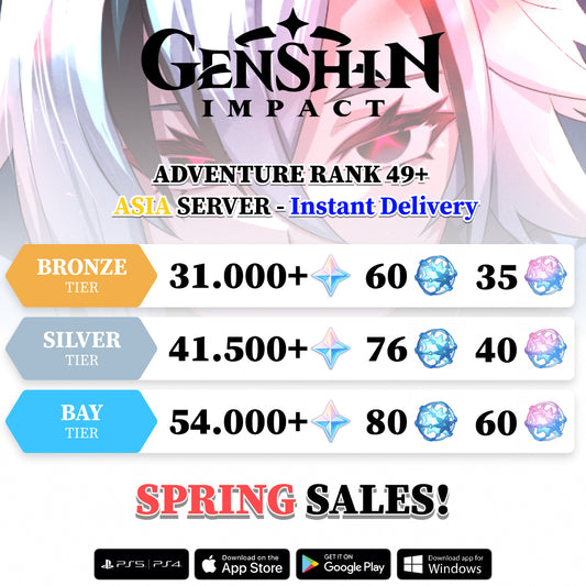 Genshin Spring Limited Account