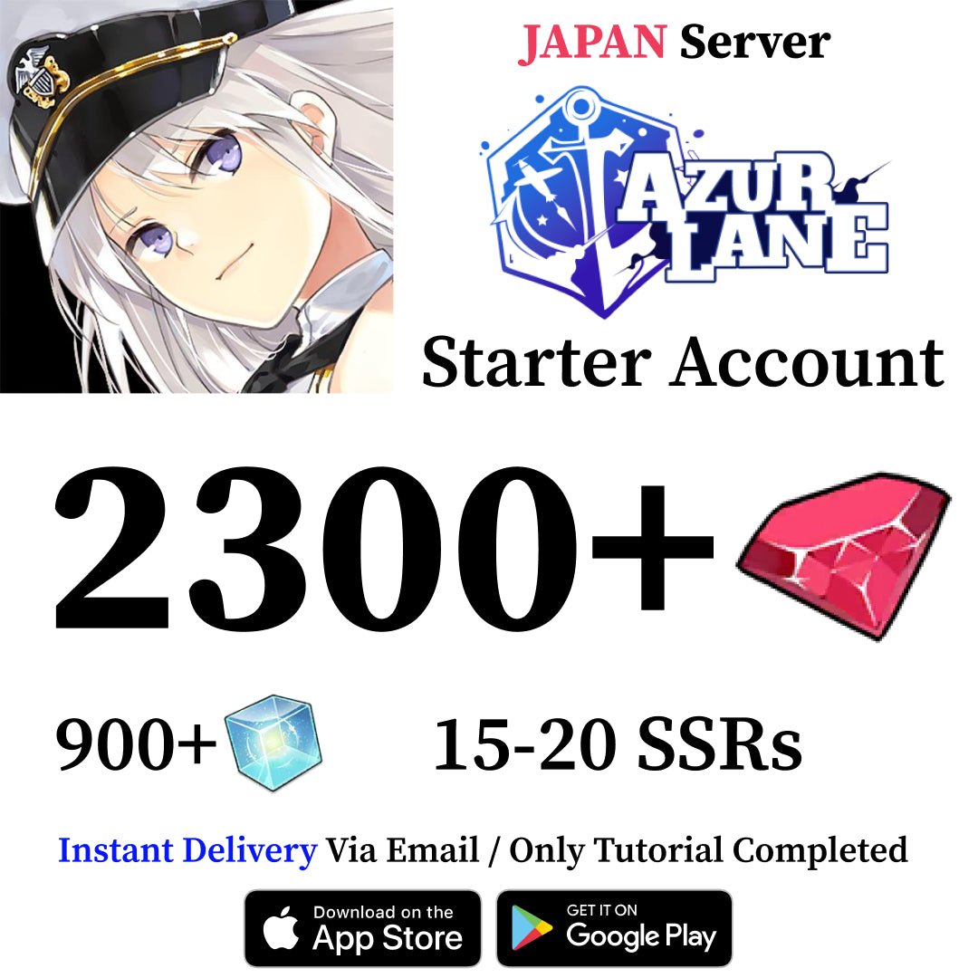 Azur Lane Starter Reroll Account [Japan] - Genshin Accounts