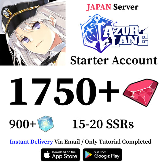 Azur Lane Starter Reroll Account [Japan]