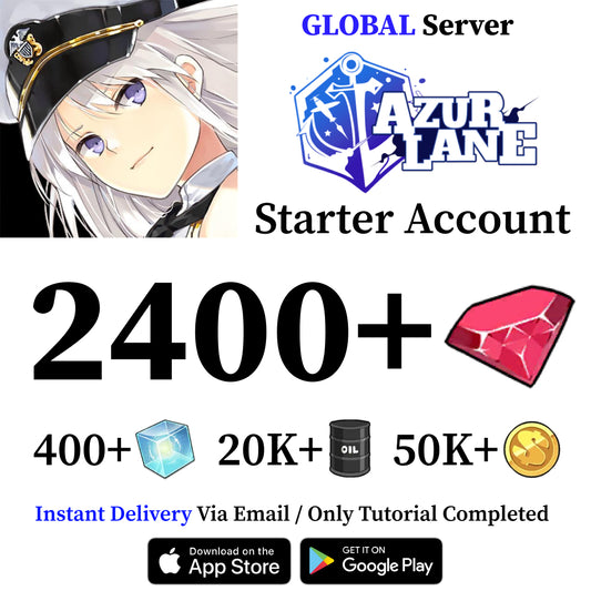 Azur Lane Starter Reroll Account [Global]