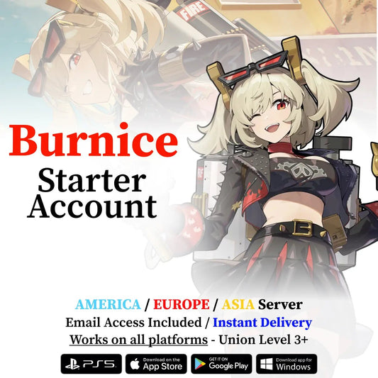 Burnice Zenless Zone Zero Starter Account - Genshin Accounts