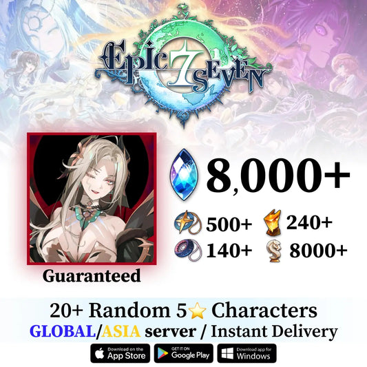 Harsetti Epic Seven Starter Account