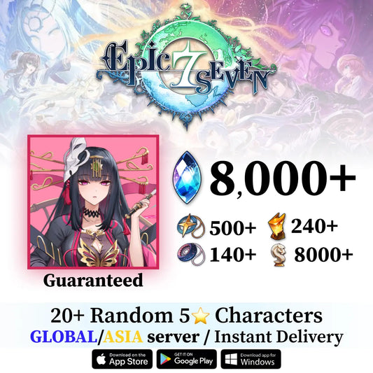 Nahkwol Epic Seven Starter Account