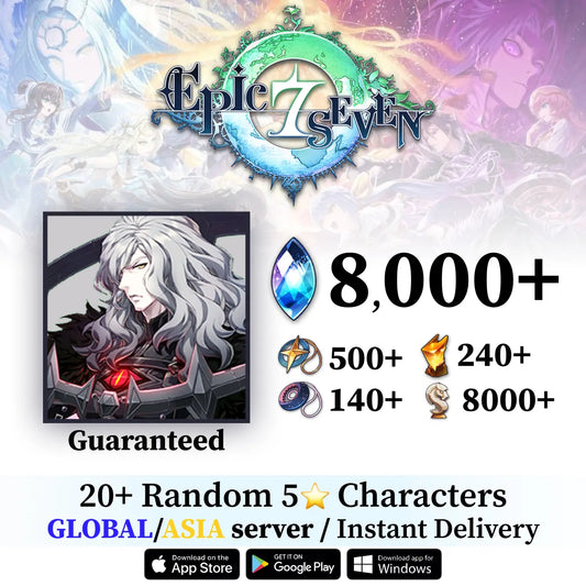 Straze Epic Seven Starter Account