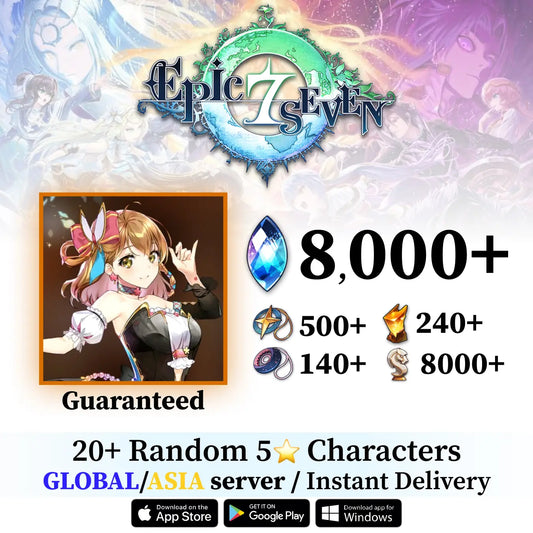 Tamarinne Epic Seven Starter Account
