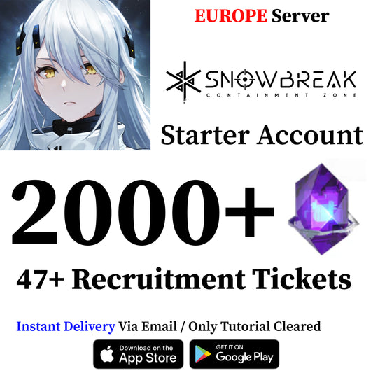 Snowbreak: Containment Zone Starter Reroll Account