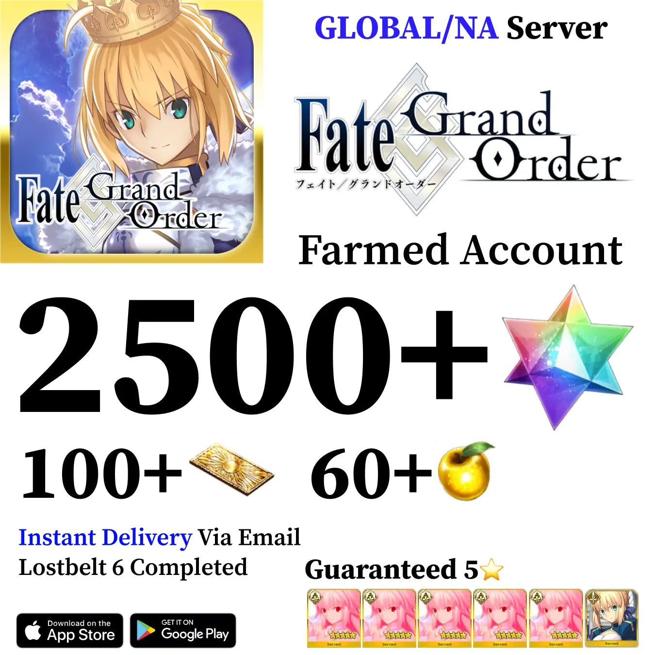 FGO Endgame Account [Global] - Genshin Accounts