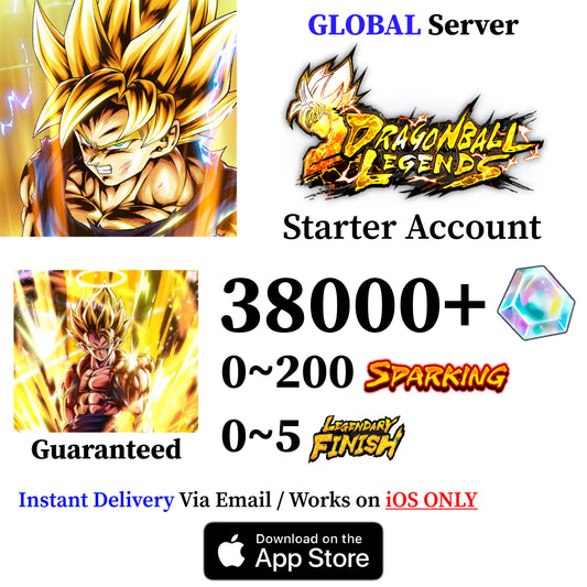 Dragon Ball Legends UL Super Gogeta Starter Account [iOS]