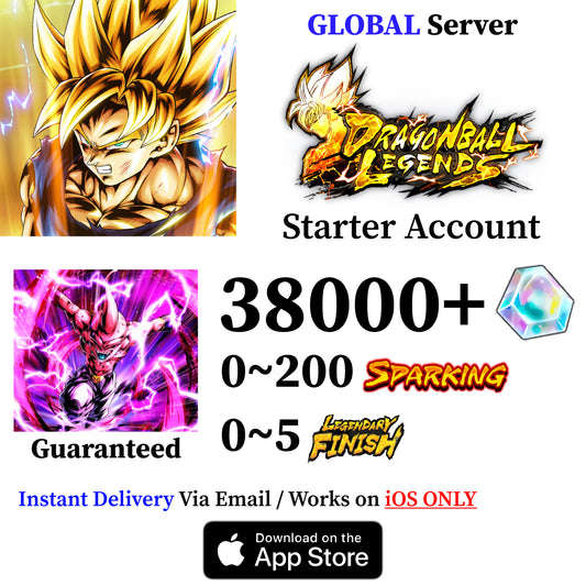 Dragon Ball Legends UL Majin Buu Starter Account [iOS]