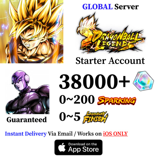 Dragon Ball Legends UL Hit Starter Account [iOS]