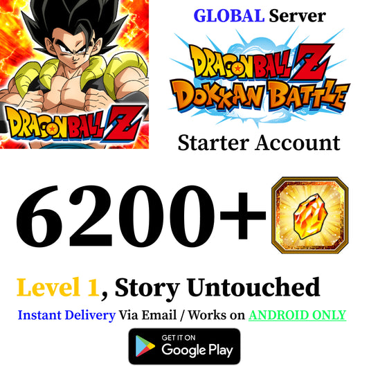 Dragon Ball Z Dokkan Battle Starter Account